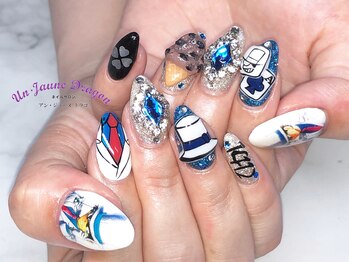 アン ジョーヌドラゴ/【自爪ネイル】キッドネイル