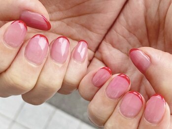 フレイムス アイラッシュ アンド ネイル(FRAMES)/スキニーフレンチ♪