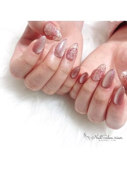 イリゼ(iriser)/川崎/お花/マグネットネイル