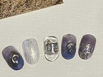 ネイルブラン(Nail Blanc)の写真/【カラー400種類・パーツ続々入荷】トレンドネイルは当サロンにお任せ◎お気に入りのカラーも必ず見つかる!