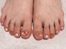 ひまりネイル(ひまりnail)/フットネイル◆ニュアンスネイル