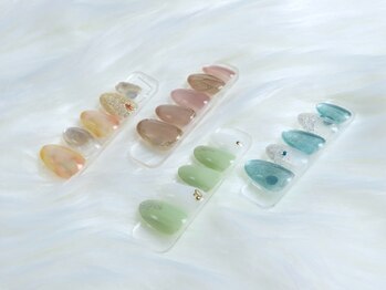 トランク ネイル(trunc nail)の写真/【定額コース¥6500/】ネイル初心者の方大歓迎!!丁寧なカウンセリングであなたに似合ったデザインを♪