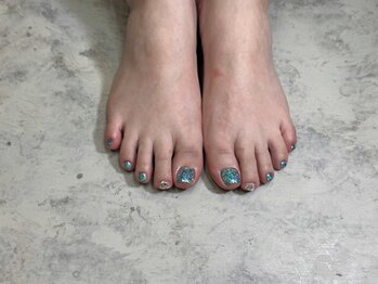 シンプリー ワン 渋谷店(Simpliee ONE)/【ハンド】グリッターカラー