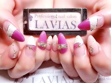 プロフェッショナル ネイルサロン ラヴィアス(LAVIAS)/【ジェル】10本アートし放題