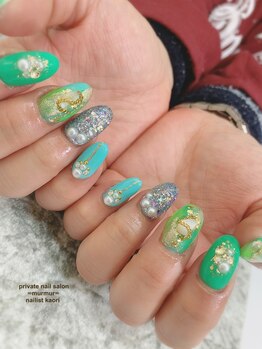 プライベート ネイルサロン マーマ(murmur)/ネオンカラーネイル