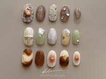 ブランネイル(blanc nail)/2月定額デザイン♪