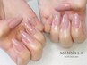 ayu限定《モニター募集》【ジェルチップ】長さだしワンカラー・マグネット♪