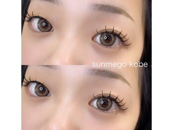 サンミーゴネイル 神戸店(Sunmego Nail)/フラットラッシュ140本