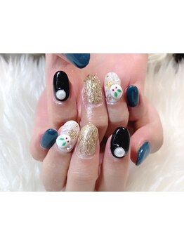 ショートネイルデザインが豊富