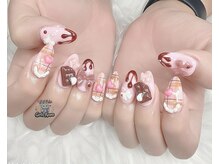 ゴテかわ(GOTE KAWA)/#バレンタイン#チョコネイル