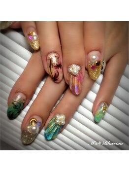 ネイルサロンアンドスクールエムズブロッサム(Nailsalon & school M's Blossom)/ジェルアート込コース