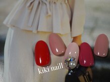 キキネイル 二子玉川(kikinail)/大人ビジューネイル