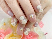 ディーネイル 天王寺(D-nail)/[中村]人気！アーガイルネイル☆