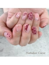 ネイルサロン クール(Nailsalon Coeur)/麻の葉模様ネイル　鬼滅