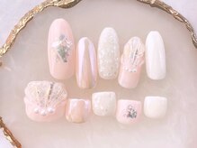 ネイルサロンフォーユー(for u)/H &Fお揃いデザイン♪￥13980