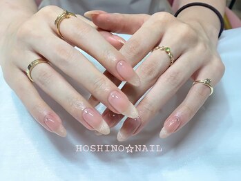 ホシノネイル(HOSHINO NAIL)/マグネットフレンチ♪