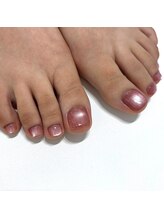 テノテノネイル(tenoteno_nail)/フットマグネットネイル