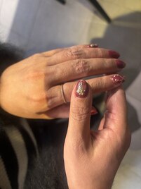 クリスマスネイル