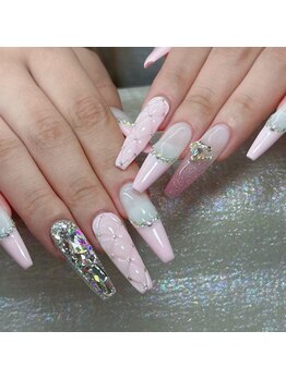 クイーンズビューティーサロン 新宿本店(Queen's beauty salon)/チップ長さ出し10本やり放題