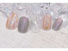 ラルネイル 大宮(Lull. nail)/ハロウィン＊塗りかけ