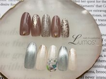 ルーモス 北堀江店(Lumos)//くすみカラー/シンプル/ネイル