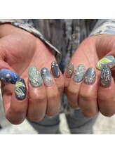 ビューティマーケット アングゥ(BEAUTY MARKET ungu)/夏ネイル