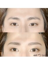 エストブロウ 麻布十番店(est brow)/眉毛 アイブロウ 間引