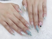 スペラ 大宮店(Spera)/ライトブルークロームネイル