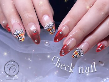 セリシール(Cericier)/【パラジェル】チェックデザイン