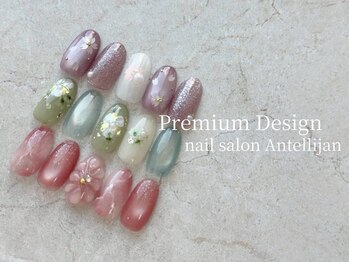 ネイルサロンアンテリジャン 大宮(Antellijan)/定額プレミアムコース¥8480