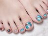 【Foot】親指アート¥7500→¥7000