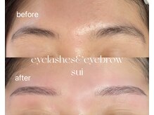 スイ(sui)の雰囲気(waxで自然な眉毛に)