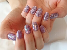 ジェル　アシンメトリー