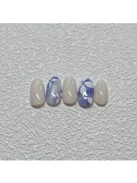 紫陽花 nail