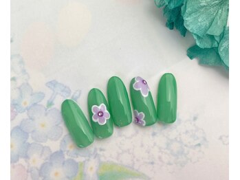 ネイルサロン&スクール ジーナ(GINA)/フラワーネイル