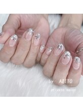 アジト(AZITO)/シンプルラメグラデ♪