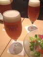 ザ リラックスサロン フクオカ(THE RELAX SALON Fukuoka) エビスバーのいちごビールお気に入り日本酒も好きです