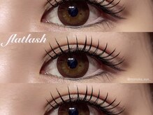 フローター 板橋店(FLOWATER)/フラットラッシュ　束感仕上げ