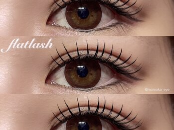 フローター 板橋店(FLOWATER)/フラットラッシュ 束感仕上げ