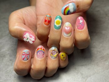 ジェルデザインフリー10本アート