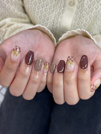 チェックネイル