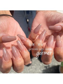 ジェルメ(germer)/スカルプ長さ出し＋カラー！