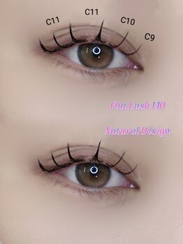 アイモア 江南店(eye mor.)/フラットラッシュ140本