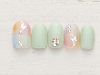 ノーネイル アゲオ イオンモール上尾(NO NAIL AGEO)/バタフライ　￥4990