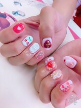 アイル ビューティーサロン(Airu Beauty Salon)/ガーリーネイル10本アート