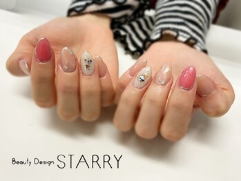 スターリー(STARRY)/ピンク ニュアンス シルバー