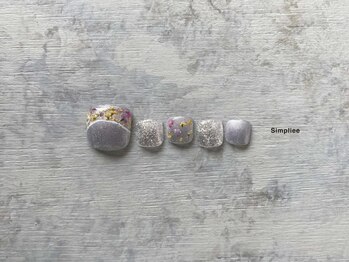 シンプリー ネイルアンドアイラッシュ 祖師谷大蔵店(Simpliee Nail&Eyelash)/フットネイル