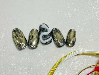 ルアナ 若葉台店(LUANA)/お正月ネイル