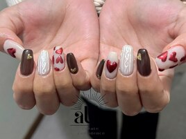 バレンタインネイル♪