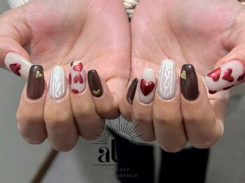 アウラ(aUla)/バレンタインネイル♪